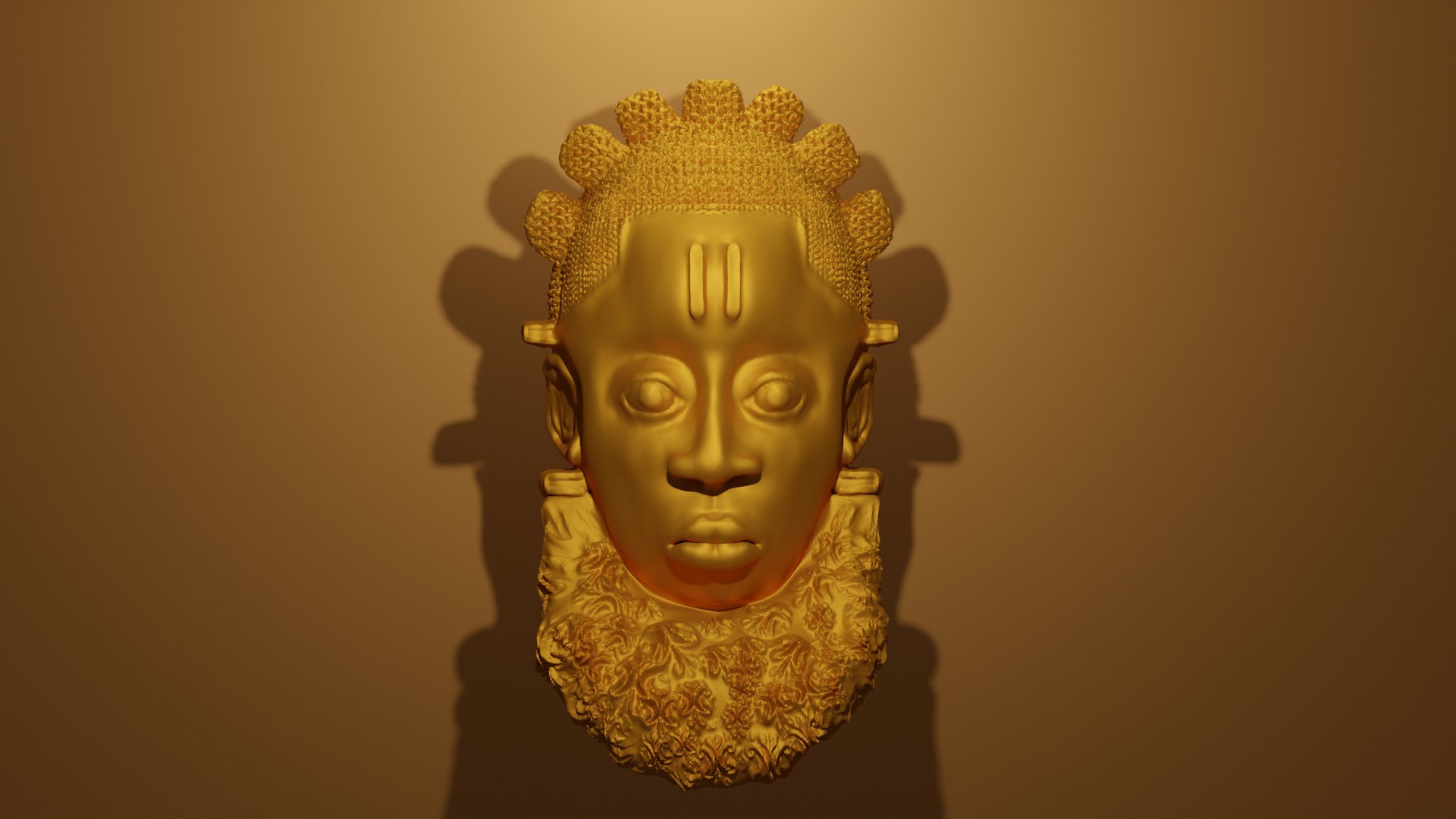 African Mask (Benin Mask) preview image 2